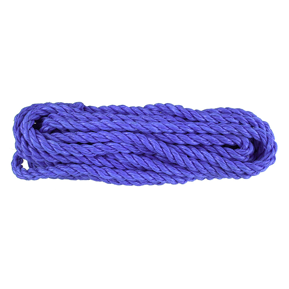 Corda multiuso polipropilene  10 mm. bianco 2 pz. da 3 mt.