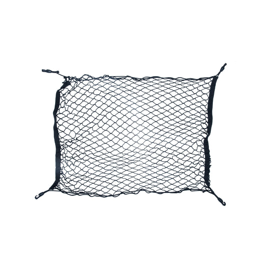 Rete con elastico contenitiva 4 ganci di ancoraggio 900 x 700 mm.
