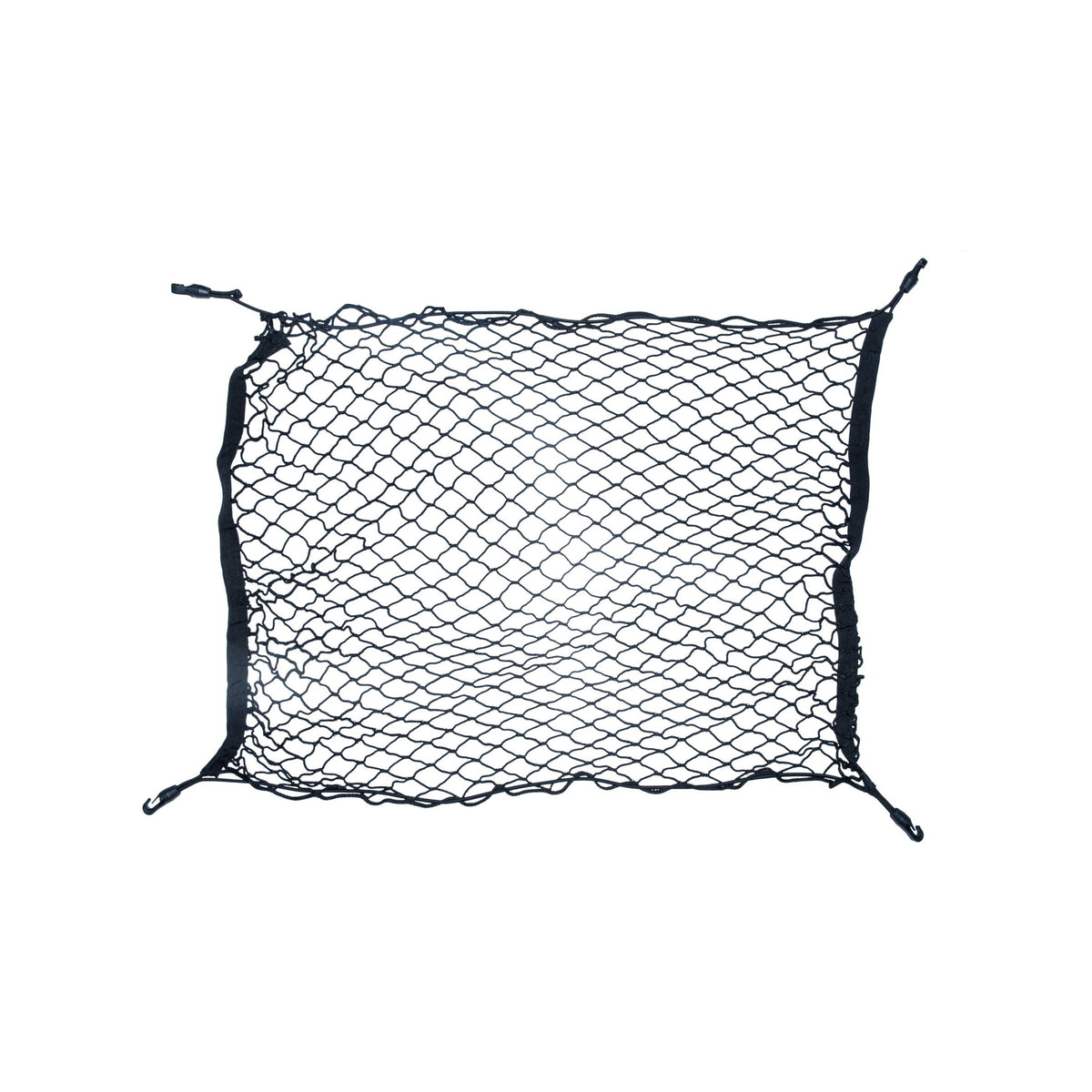 Rete con elastico contenitiva 4 ganci di ancoraggio 900 x 700 mm.