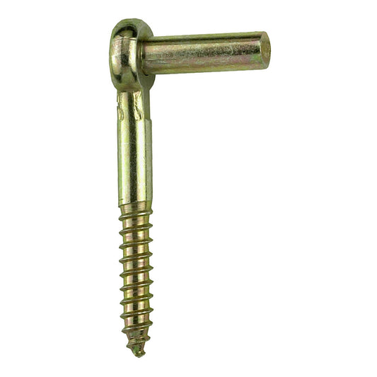 Perno a vite  13 mm, L. 110 mm. - zincato giallo