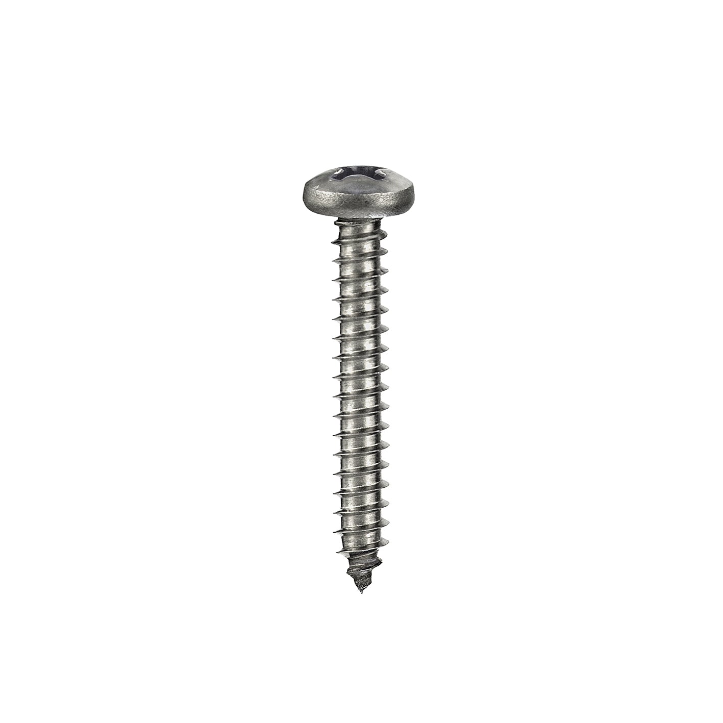 Viti autofilettanti testa cilindrica Inox 4,8 x 32 - 6 pz.