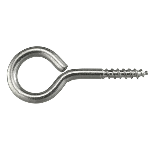 Occhioli Inox per legno 4,0x30x14 mm. - 4 pz.