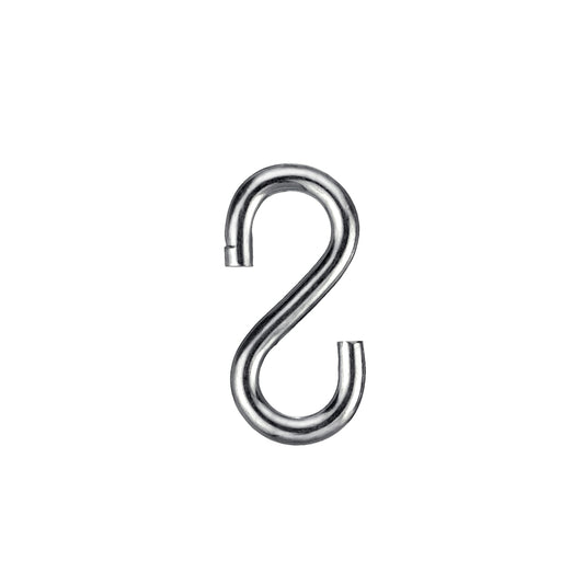 Ganci a "S" aperti 4,8x50 mm. - 4 pz.