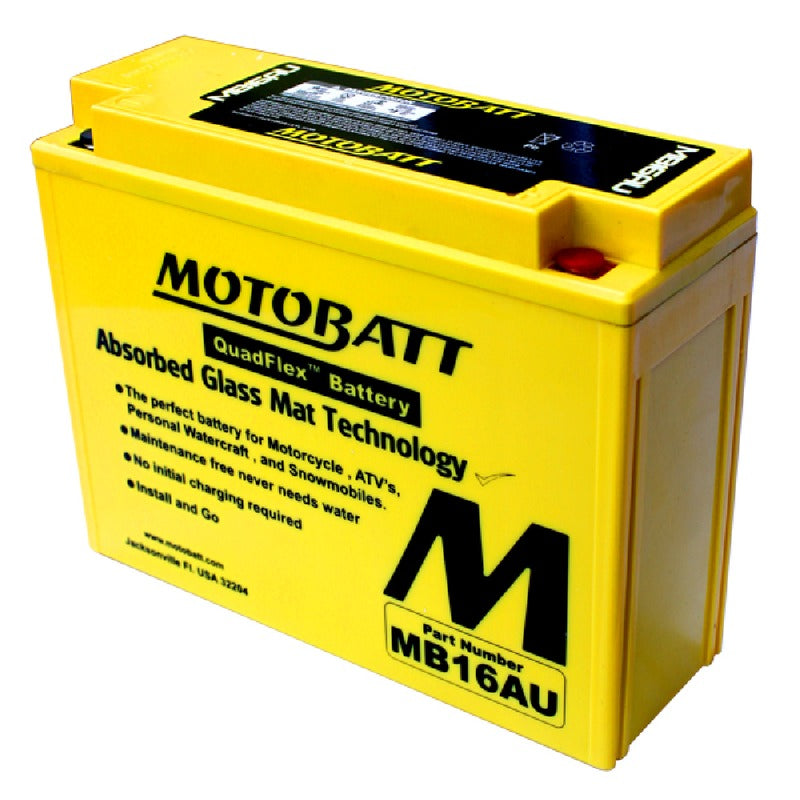 Batteria MotoBatt Mb16au YB16AL-A2 20,5Ah Precaricata Sigillata 207 x 72 x 164 mm