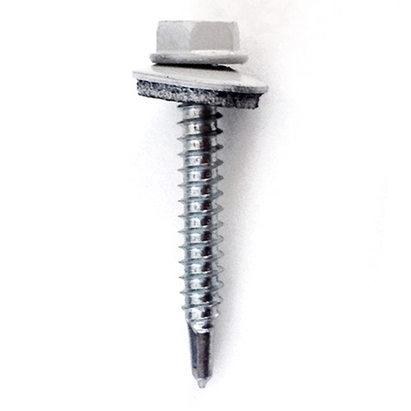Viti autoperforanti per coperture grigio chiaro 4,8 x 35 - 100 pz.