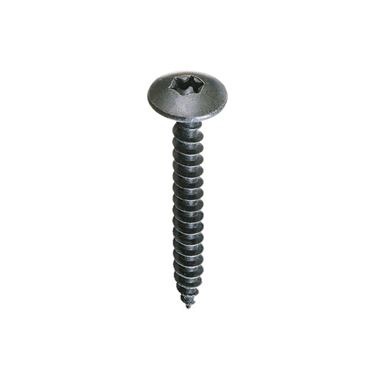 Viti truciolari Torx nere con collare 6,0 x 30 - 1 Kg.