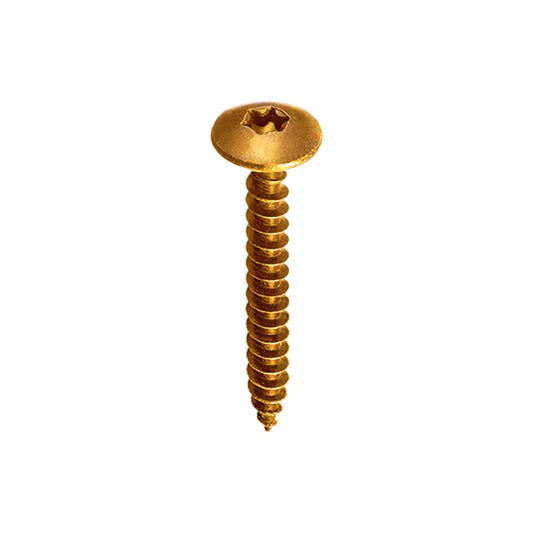 Viti truciolari Torx zincate giallo con collare 6,0 x 60 - 1 Kg.