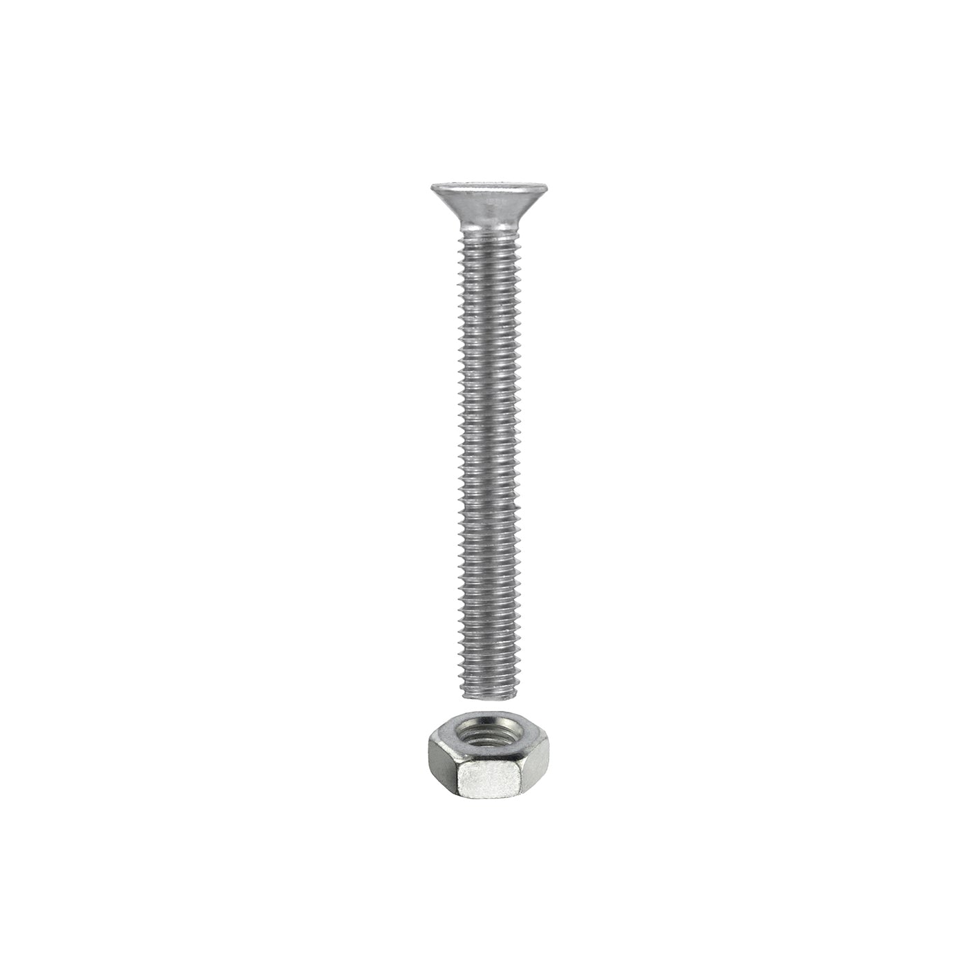 Viti per metallo T.P.S. zincate M4 x 16 - 100 pz.