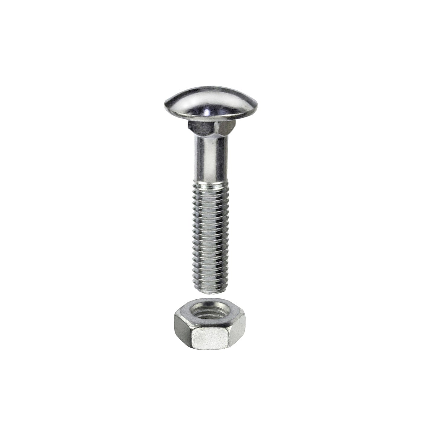 Viti testa cieca con quadro sottotesta M6 x 80 - 15 pz.