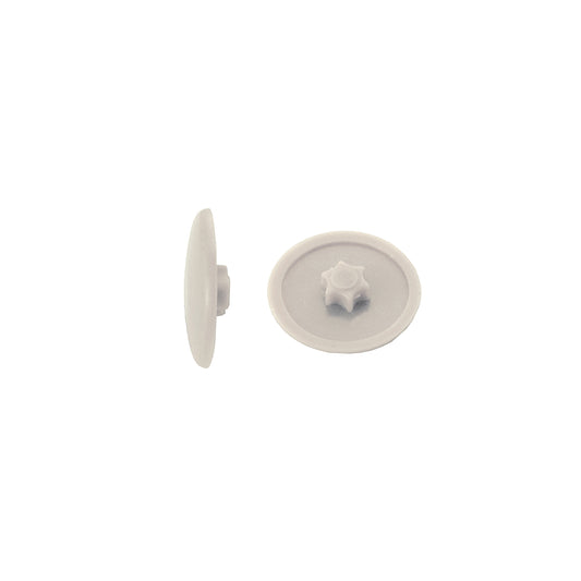 Cappucci coprivite Torx bianco TX 10 - 50 pz.