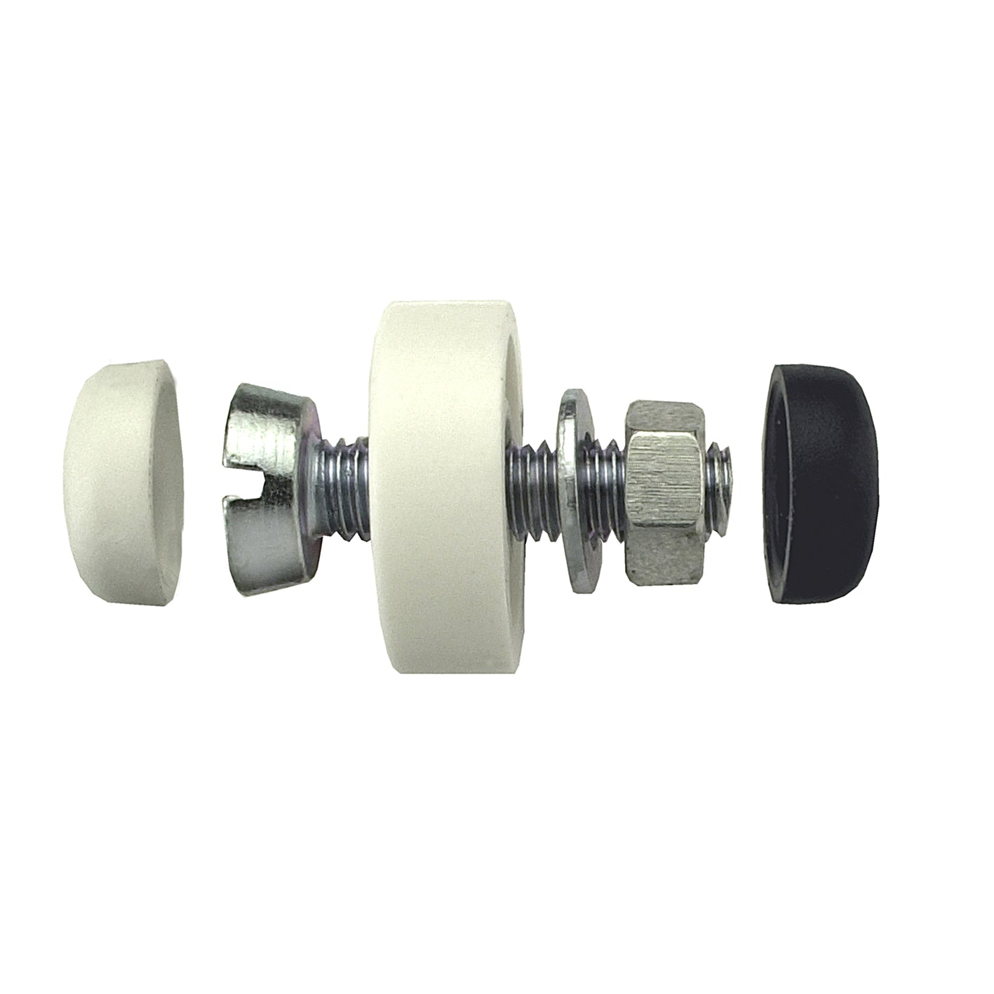 Bulloncini per targhe M6 x 20 - 4 pz.