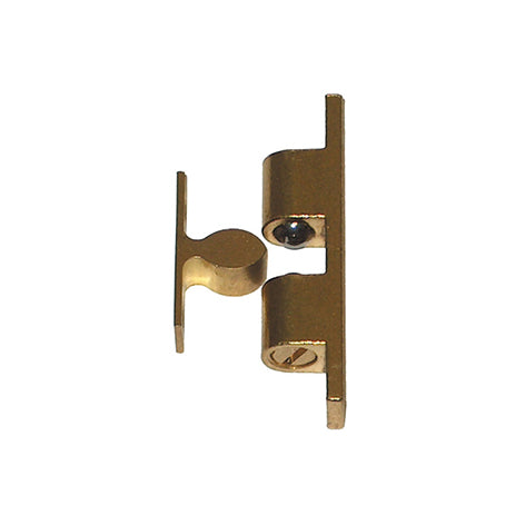 Chiusure profilo "Oliva" ottone 43 x 8 mm.