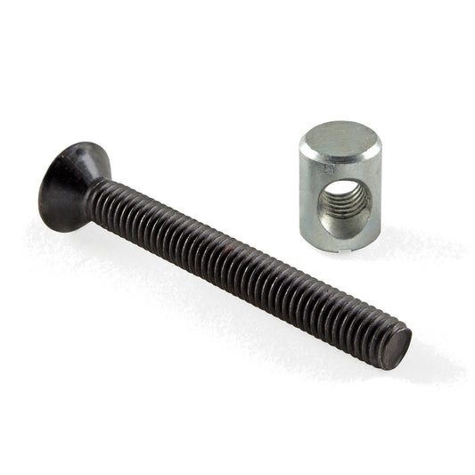 Viti di collegamento acciaio brunito M6 x 50 - 4 pz.