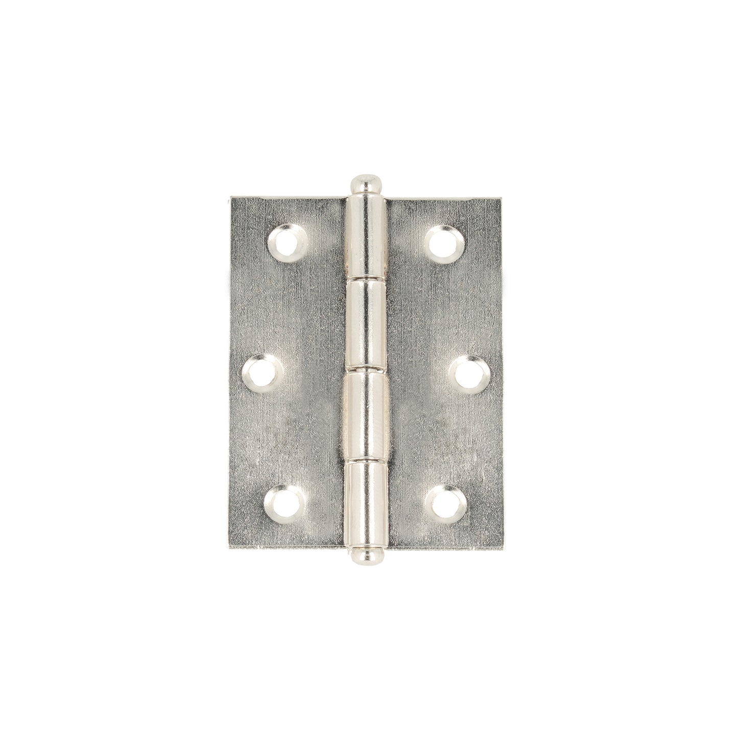 Cerniere pomoli sferici - 30 x 30 mm. - nichelato - 2 pz.