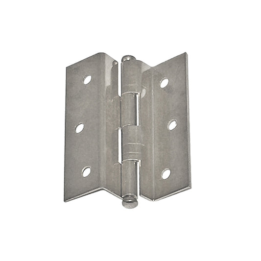 Cerniere collo alto - 40 x 35 mm. SX - nichelato - 2 pz.