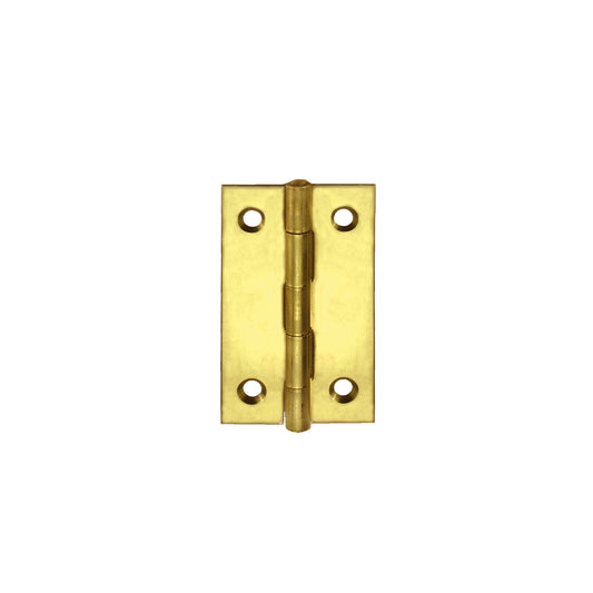 Cerniere per cofanetti - 15 x 20 mm. - ottonato - 4 pz.