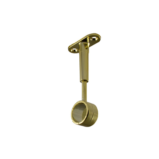 Supporti ciechi per tubo tondo - ottonato - 2 pz.