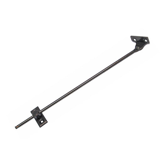 Asta tonda per ante a ribalta - 250 mm. - bronzato