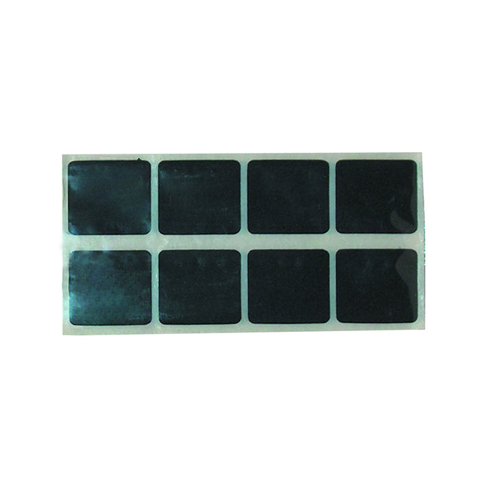 Antiscivolo adesivi quadrati - 25x25 mm. - nero - 8 pz.