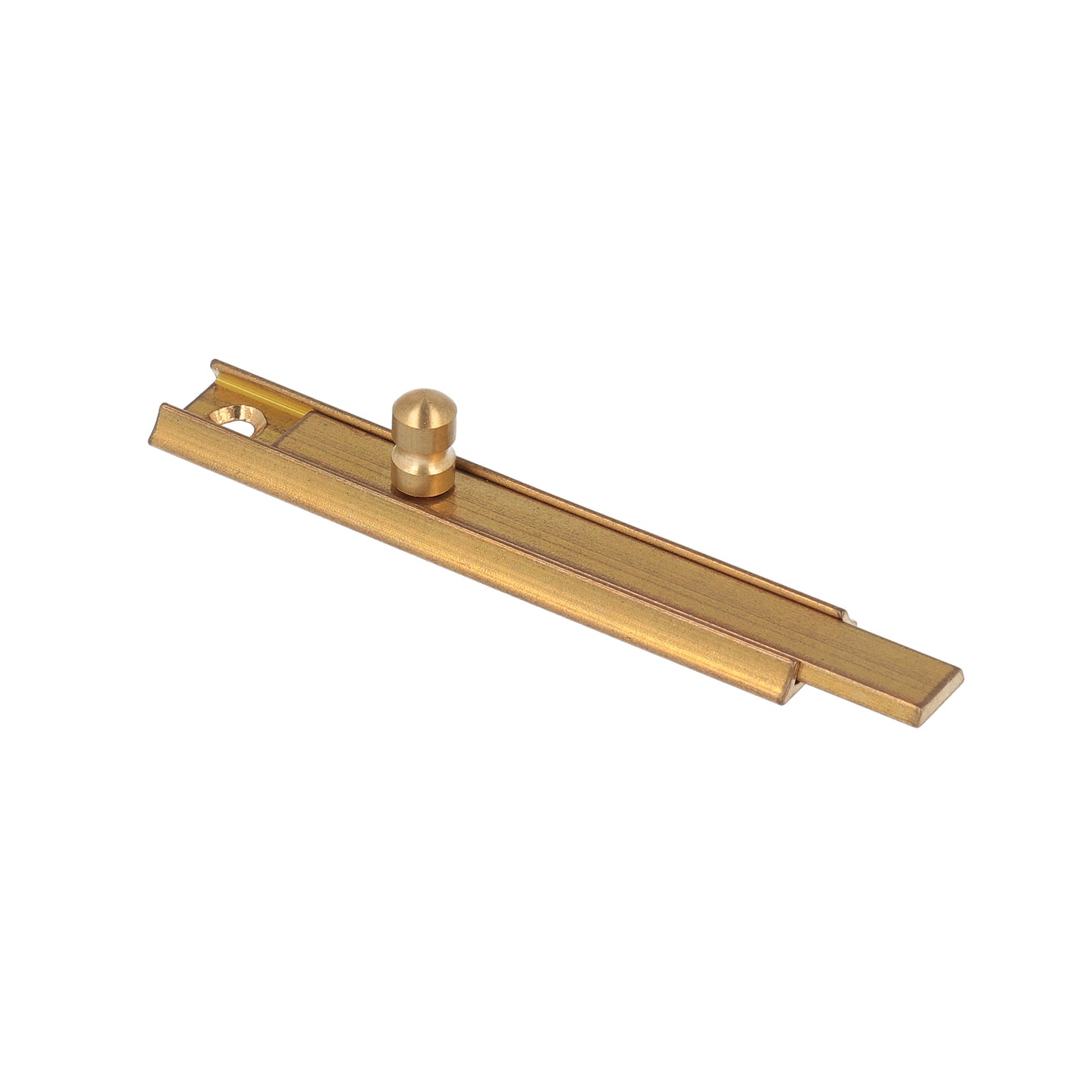 Catenaccio ad incastro - 100 mm. - ottone lucido - 1 pz.