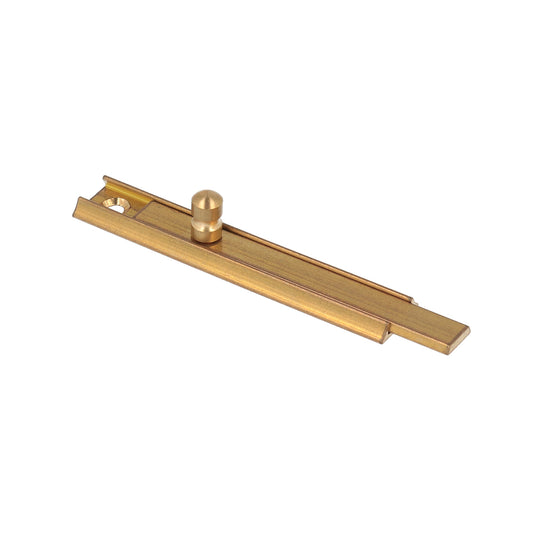 Catenaccio ad incastro - 100 mm. - ottone lucido - 1 pz.