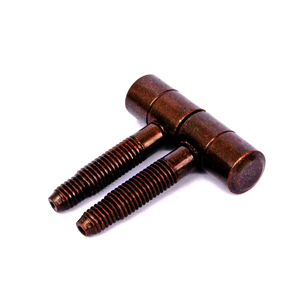 Cerniere per infissi "Anuba" in ferro bronzato  13 mm. 2 pz.