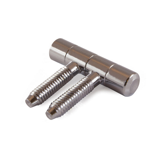 Cerniere per infissi "Anuba" in ferro cromato  9 mm. 2 pz.