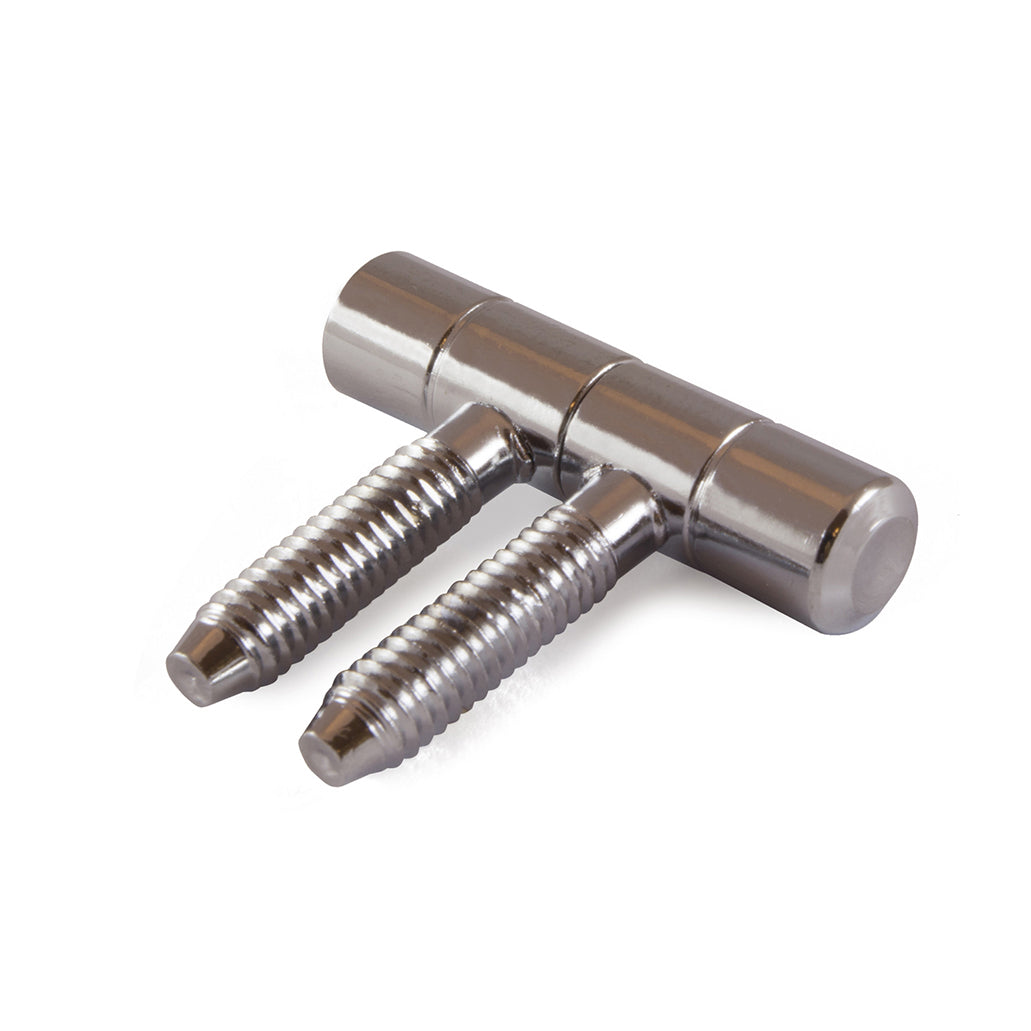 Cerniere per infissi "Anuba" in ferro cromato  9 mm. 2 pz.