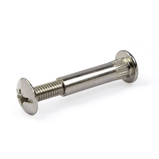 Viti di collegamento in ferro nichelato 45 - 58 mm. 4 pz.