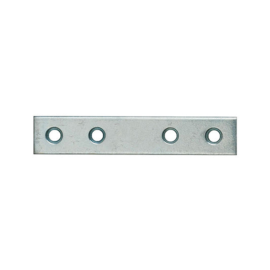 Lastrine di giunzioni dritte in acciaio zincato bianco 60x15 mm. 4 pz.