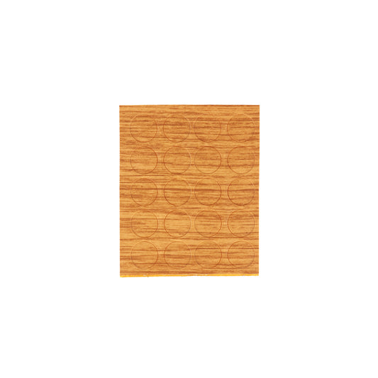 Coprivite adesivi  13 mm. colore frassino 20 pz.