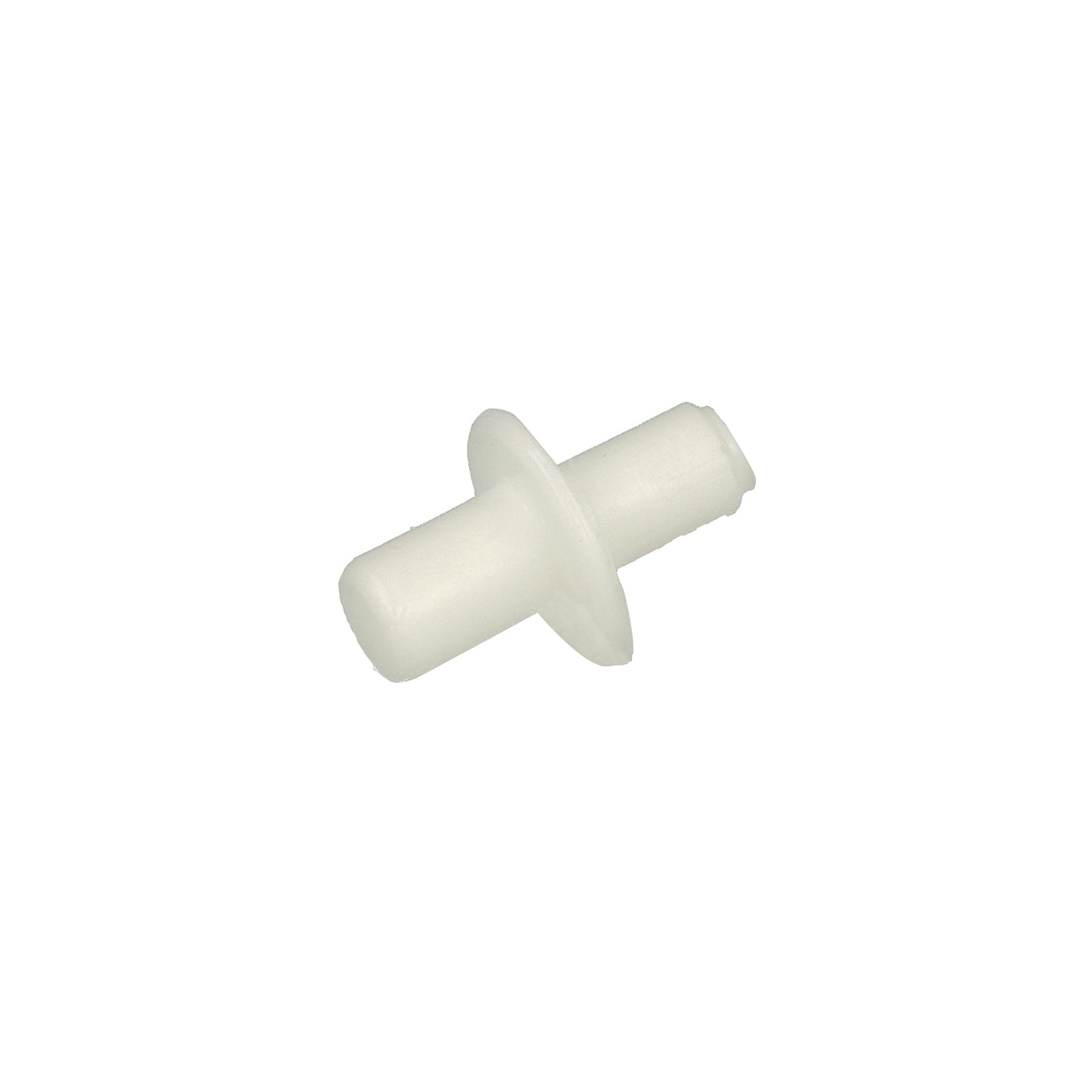 Reggipiani con flangia in nylon bianco  5 - 6 mm. 16 pz.
