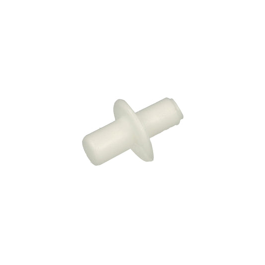 Reggipiani con flangia in nylon bianco  5 - 6 mm. 16 pz.