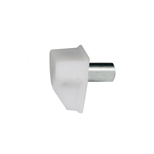 Reggipiani con perno in plastica bianca  5 mm. 16 pz.