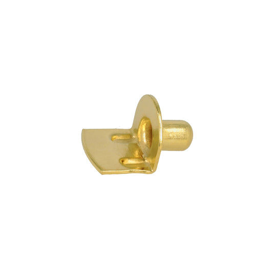 Reggipiani stampati in ferro ottonato  7 mm. 8 pz.