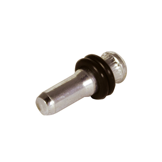 Reggicristalli inferro nichelato  5 mm. con gommino 12 pz.