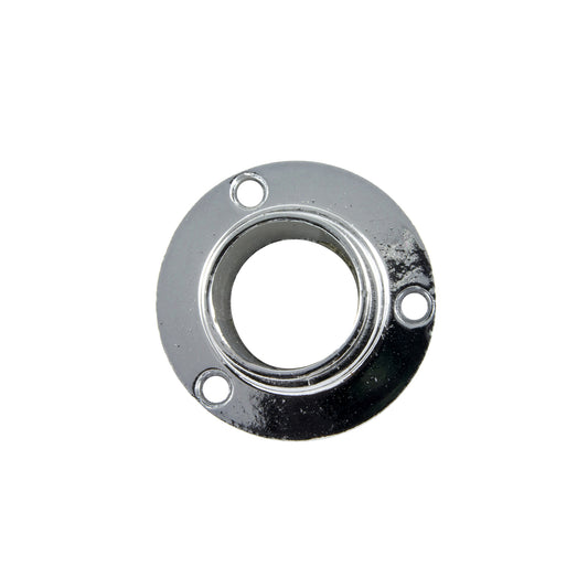 Supporti laterali per tubo tondo  20 mm. in zama cromata 2 pz.
