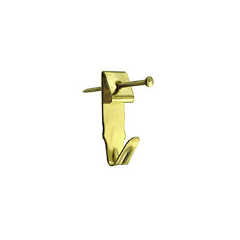 Ganci a X per fissaggio quadri n 1 - 6 x 23 mm. con chiodini 10 pz.