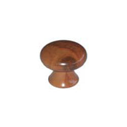 Pomolo in legno -  27 mm. - radica