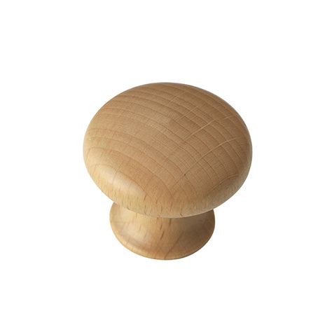 Pomolo in legno -  27 mm. - frassino