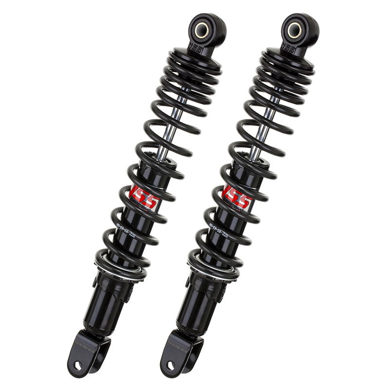 Ammortizzatori posteriori YSS scooter 340 mm con precarico regolabile