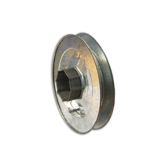 Puleggia ottagonale per rullo ferro  200 mm.
