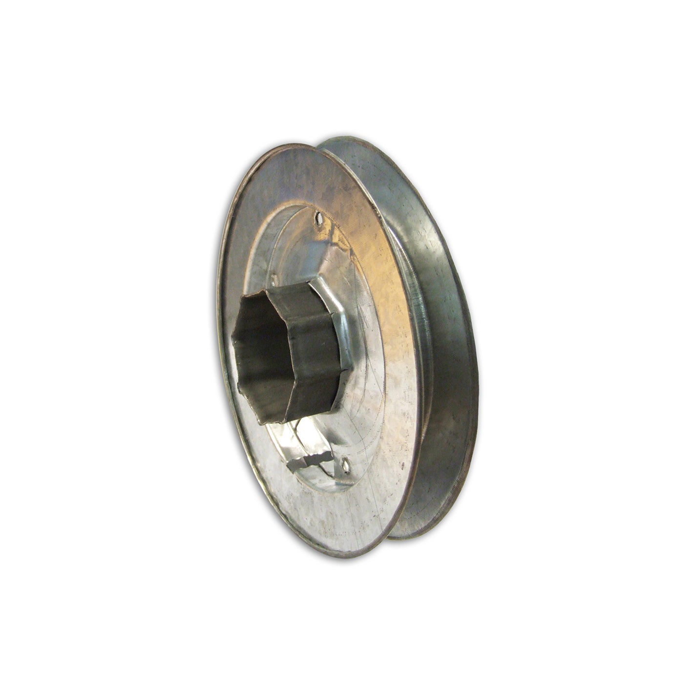 Puleggia ottagonale per rullo ferro  220 mm.