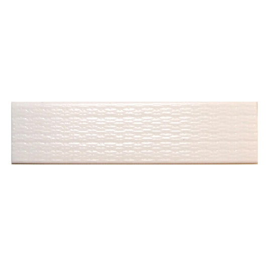 Cintino in plastica 7,5 mt. in PVC bianco