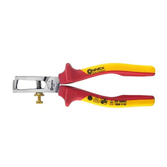 Pinza spelafili regolabile isolata 1000V per elettricista 160 mm.