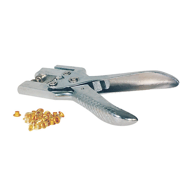 Pinza per occhielli professionale + 100 occhielli  4,5