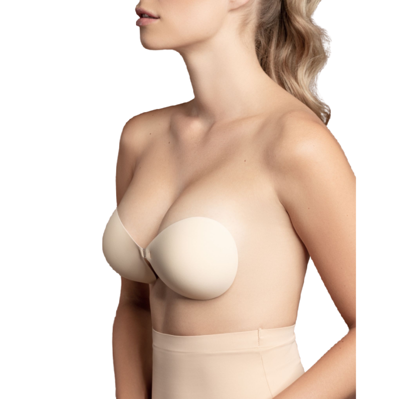 BYE-BRA - REGGISENO INVISIBLE BEIGE COPPA C