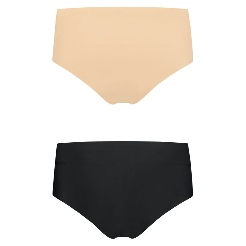 BYE-BRA - PACK 2 UDS MUTANDINE SENZA CUCITURE MISURARE L