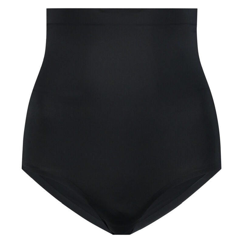 BYE-BRA - FAJA SENZA CUCITURE STILE PANTIES NERO MISURARE L