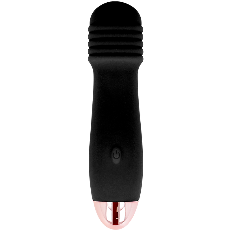 DOLCE VITA - VIBRATORE RICARICABILE TRE NERO A 7 VELOCIT